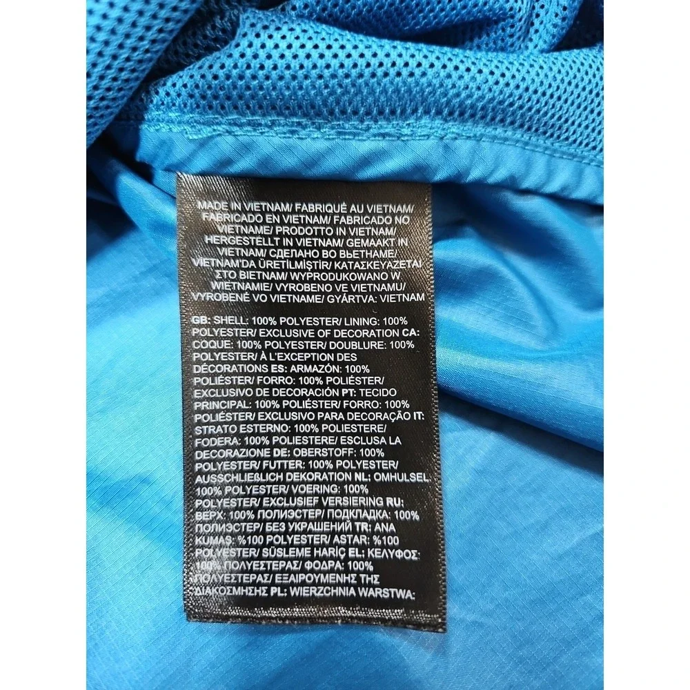 The North‎ Face Mens Cyclone Lightweight Green Blue Jacket Size Medium